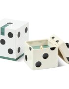 Paddywax Lucky Dice Misted Lime dišeča sveča iz keramike 283 g