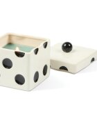 Paddywax Lucky Dice Misted Lime dišeča sveča iz keramike 283 g