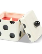 Paddywax Lucky Dice Tobacco Patchouli dišeča sveča iz keramike 283 g