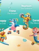 Palmolive Kids Sea Creatures gel za prhanje za otroke 750 ml