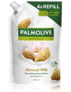 Palmolive Naturals Almond Milk hranilno tekoče milo nadomestno polnilo 1000 ml