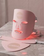 PALSAR7 Photon LED mask Pink Cloud negovalna maska LED za obraz in dekolte 1 kos
