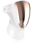 PALSAR7 Professional LED Mask White Gold lepotna LED-maska za obraz in vrat darilna škatljica 1 kos