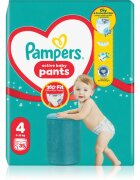 Pampers Active Baby Pants Size 4 hlačne plenice za enkratno uporabo 9-15 kg 35 kos