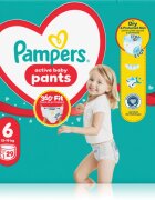 Pampers Active Baby Pants Size 6 hlačne plenice za enkratno uporabo 13-19 kg 29 kos