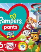 Pampers Pants Paw Patrol Size 6 hlačne plenice za enkratno uporabo 13-19 kg 60 kos