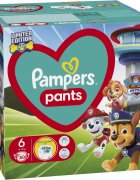 Pampers Pants Paw Patrol Size 6 hlačne plenice za enkratno uporabo 13-19 kg 60 kos