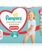 Pampers Premium Care Pants Size 6 hlačne plenice za enkratno uporabo 13-19 kg 42 kos