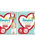 Pampers Premium Care Pants Size 6 set za dojenčke in otroke