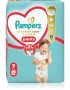 Pampers Premium Care Pants Size 7 hlačne plenice za enkratno uporabo 15+ kg 40 kos