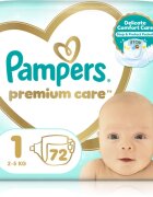 Pampers Premium Care Size 1 plenice za enkratno uporabo 2-5 kg 72 kos
