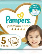 Pampers Premium Care Size 5 plenice za enkratno uporabo 11-16 kg 30 kos