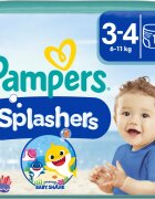 Pampers Splashers 3-4 kopalne plenice za enkratno uporabo 6-11 kg 12 kos