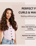 Parsa Beauty Curly Hair Comb glavnik za valovite lase 1 kos