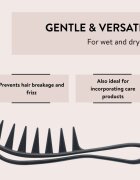 Parsa Beauty Curly Hair Comb glavnik za valovite lase 1 kos