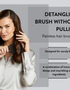Parsa Beauty ID Silky Shine krtača za lase s svilenimi proteini 1 kos