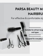 Parsa Beauty Men Styling Brush krtača za lase za moške 1 kos