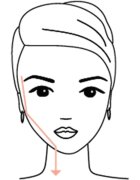 Payot Face Moving Quartz Roller Visage Sculptant valjček za masažo za obraz 1 kos