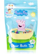 Peppa Pig Colour Bath Tabs barvne šumeče tablete za v kopel 9x16 g