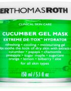 Peter Thomas Roth Cucumber De-Tox Gel Mask vlažilna gel maska za obraz in predel okoli oči 150 ml