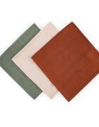 Petite&Mars Moussy plenice iz blaga Earth Tones 68 x 68 cm 3 kos