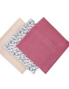 Petite&Mars Moussy plenice iz blaga Pink Meadow 68 x 68 cm 3 kos