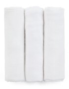 Petite&Mars Moussy plenice iz blaga Total White 68 x 68 cm 3 kos