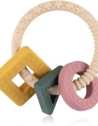 Petite&Mars Silicone teether Figures grizalo 0m+ 1 kos