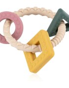 Petite&Mars Silicone teether Figures grizalo 0m+ 1 kos