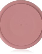 Petite&Mars Take&Match 6m+ deljeni krožnik okrogla Dusty Rose 1 kos