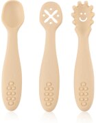Petite&Mars Take&Match 6m+ žlička za otroke Desert Sand 3 kos