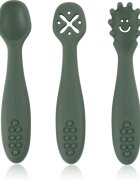 Petite&Mars Take&Match 6m+ žlička za otroke Misty Green 3 kos