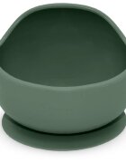 Petite&Mars Take&Match Silicone Bowl skledica s priseskom Misty Green 6 m+ 360 ml