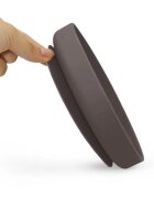 Petite&Mars Take&Match Silicone Plate krožnik s priseskom Bitter Cocoa 6m+ 1 kos