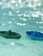 Petite&Mars Water Toys igrača za v vodo 6 m+ Ships 4 kos
