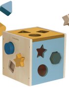 Petite&Mars Wood of Mars Gravity aktivnostna vstavljanka iz lesa 12m+ Cosmic Blue 1 kos