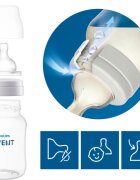 Philips Avent Anti-colic SCY762/02 cucelj za stekleničko proti kolikam 1 m+ Slow Flow 2 kos