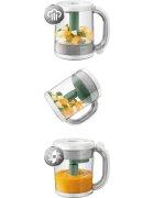 Philips Avent Baby Food Maker 4in1 SCF885/01 parni kuhalnik in mešalnik 4 v 1 1 kos