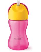 Philips Avent Bendy Straw SCF798/02 12m+ skodelica z gibljivo slamico Pink 1 kos