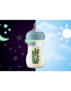 Philips Avent Natural Response SCY903/81 steklenička za dojenčke Night Koala / 3-6 m 1 kos