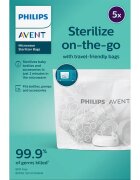Philips Avent Steriliser bags SCF297/05 vrečke za sterilizacijo za mikrovalovno pečico 5 kos