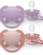 Philips Avent Ultrasoft SCF091/43 6-18 m duda Girl 2 kos