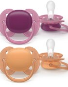 Philips Avent Ultrasoft SCF093/03 18+m duda Girl 2 kos