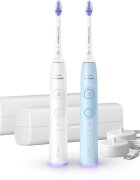 Philips Sonicare 6100 set 2 zobnih ščetk s potovalnimi etuiji