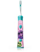 Philips Sonicare For Kids HX6322/04 sonična električna zobna ščetka za otroke z Bluetooth povezavo Aqua 1 kos