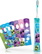 Philips Sonicare For Kids HX6322/04 sonična električna zobna ščetka za otroke z Bluetooth povezavo Aqua 1 kos