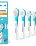 Philips Sonicare For Kids Mini 3+ HX6034/90 nadomestne glave za zobno ščetko za otroke 4 kos