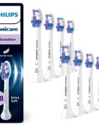 Philips Sonicare Sensitive HX6058/87 nadomestne glave za zobno ščetko 8 kos