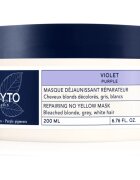 Phyto Violet Repairing No Yellow Mask regeneracijska maska za blond lase in lase s prameni 200 ml