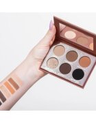 Pierre René Mocha Mousse paleta senčil za oči odtenek Espresso 6x1.3 g